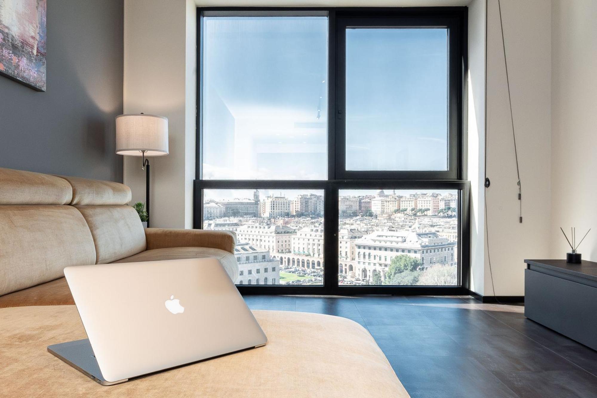 Free Parking In Luxury Suite With City View - Steps To Brignole Train Station Génova Exterior foto