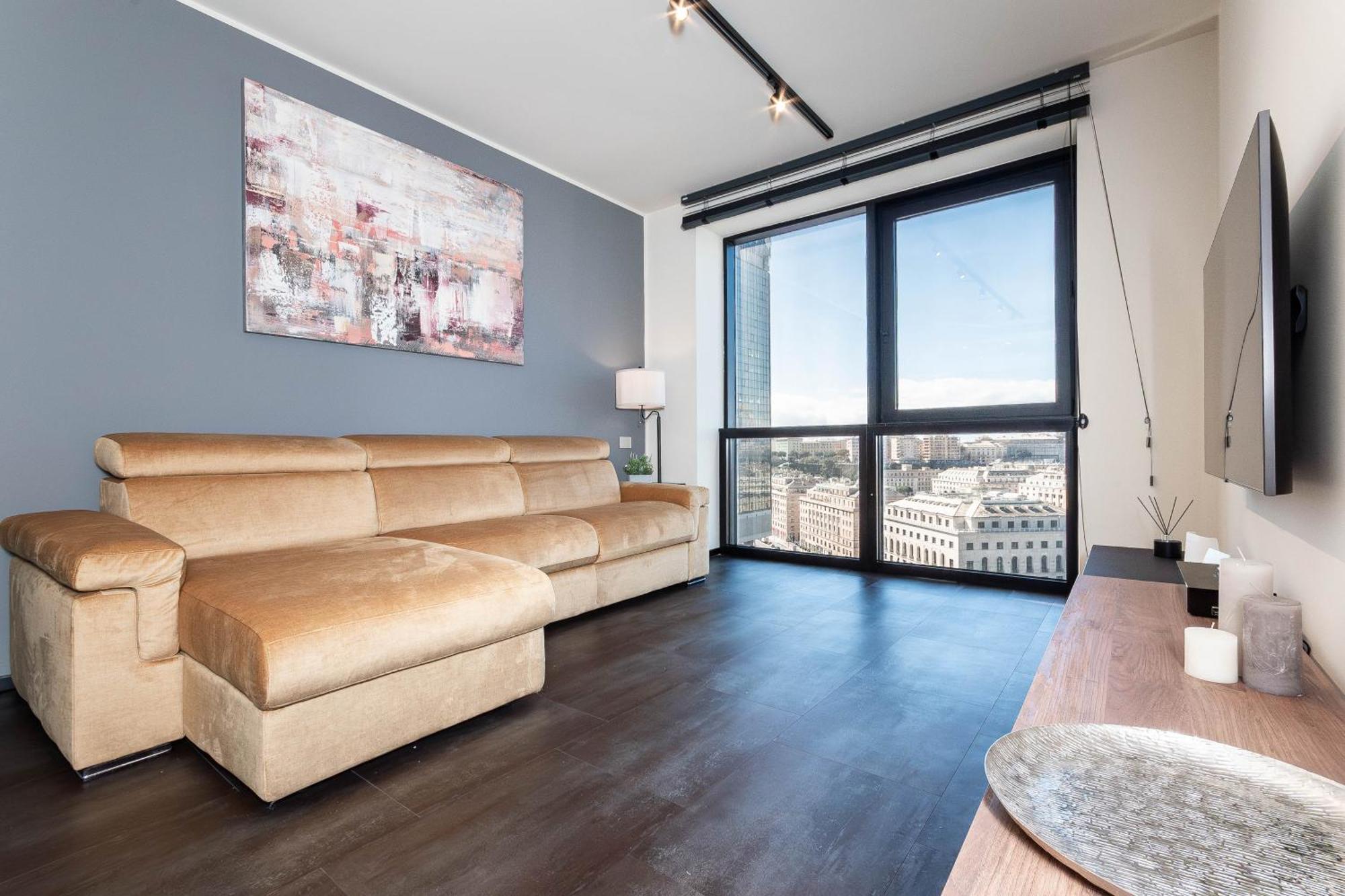 Free Parking In Luxury Suite With City View - Steps To Brignole Train Station Génova Exterior foto